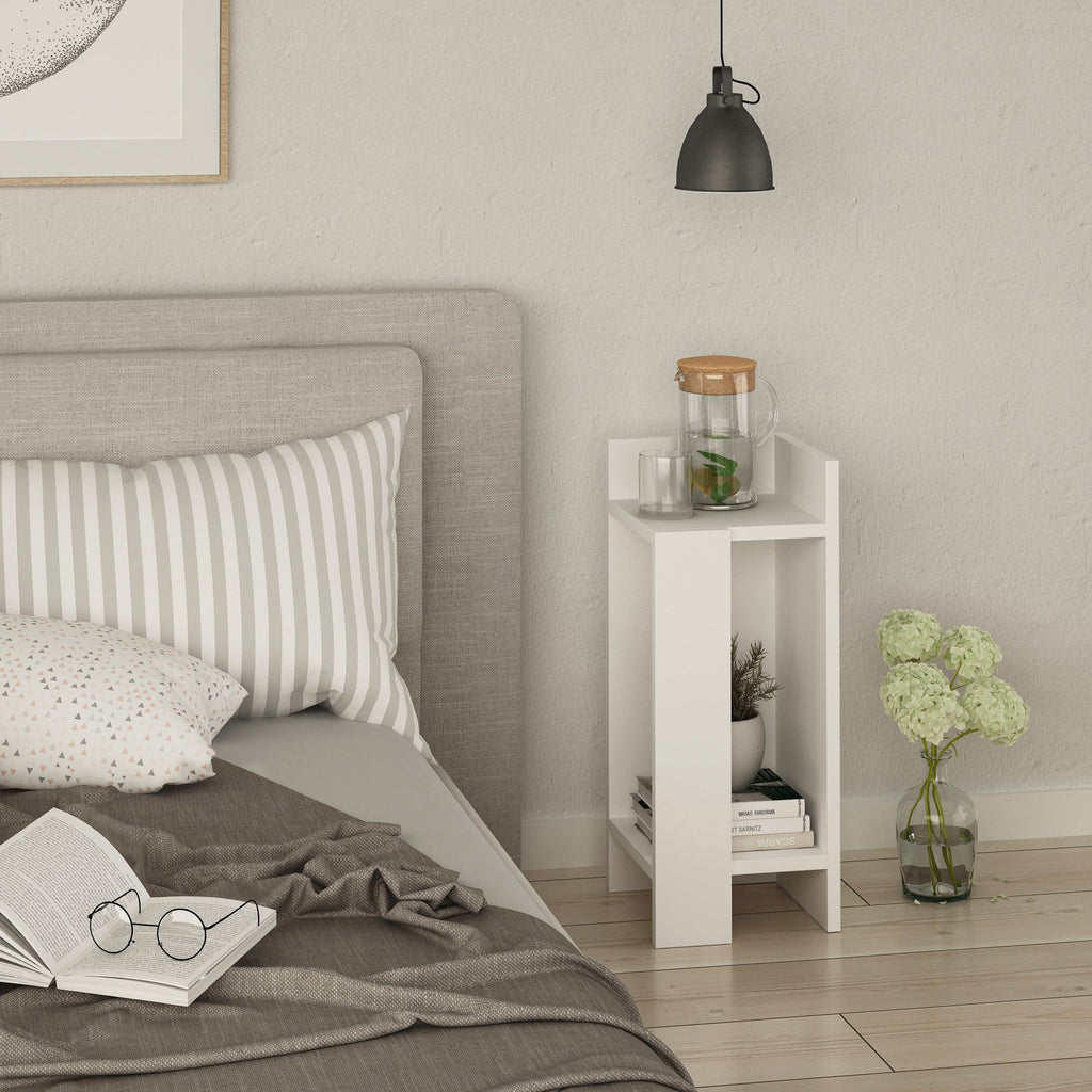 Modern Bedside Table Right Module 25cm Narrow