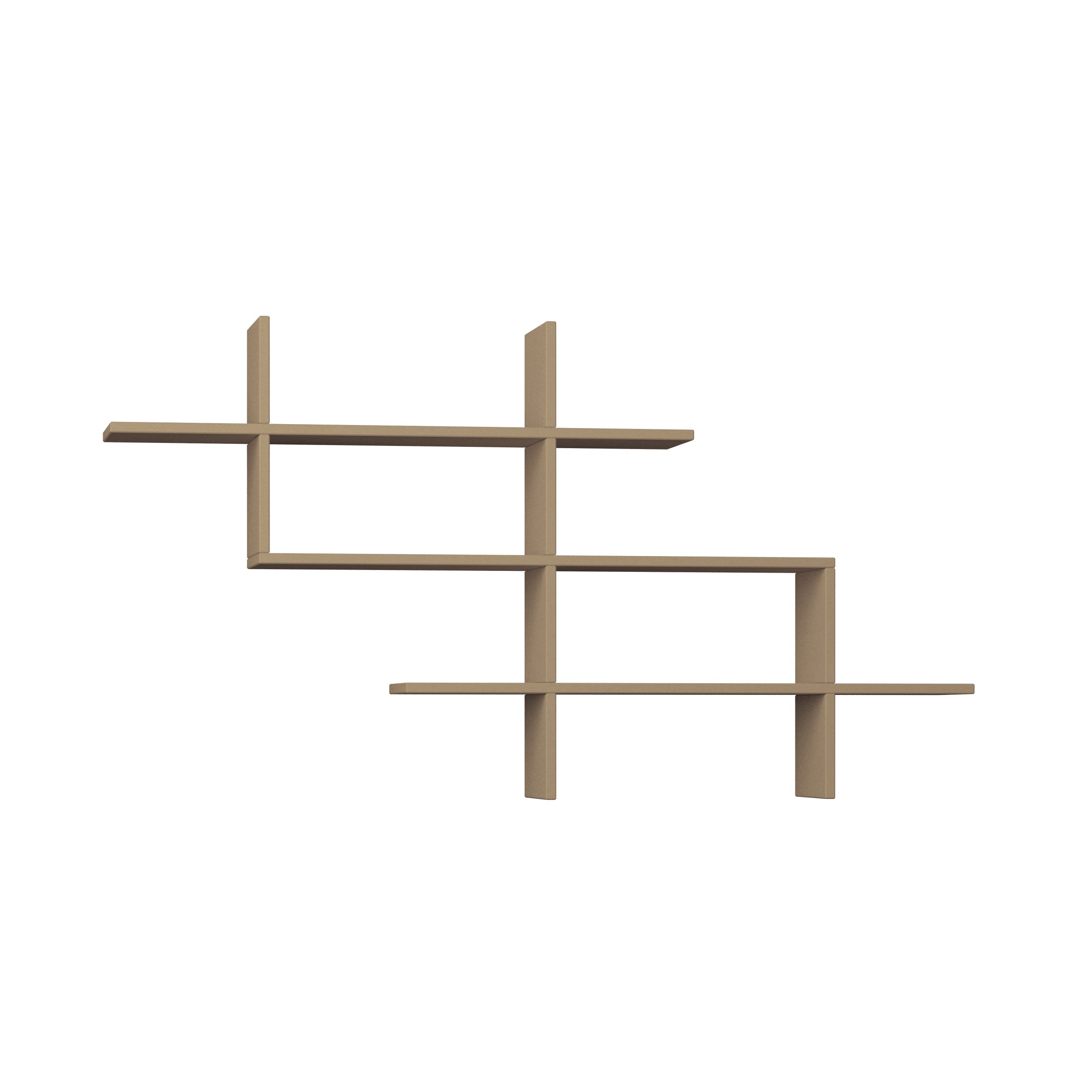 Wall Mounted Modern Bookcase Display Unit W 150cm