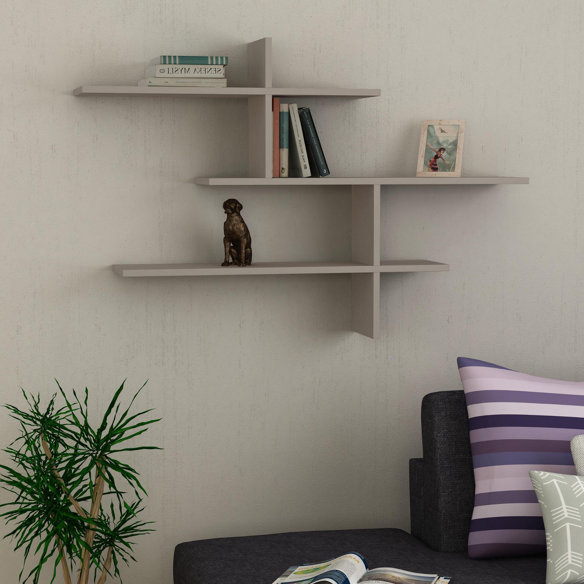 Modern Floating Shelf Tall 80.5cm