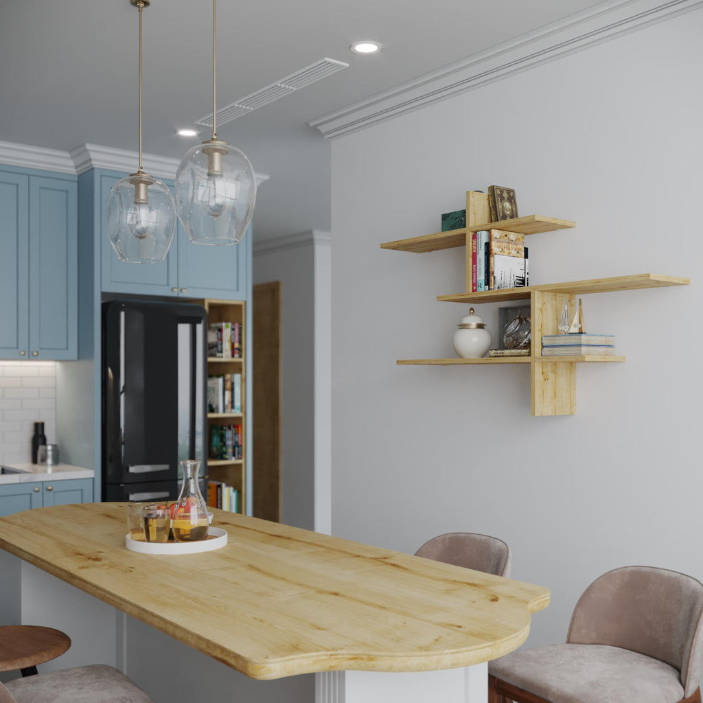 Modern Floating Shelf Tall 80.5cm