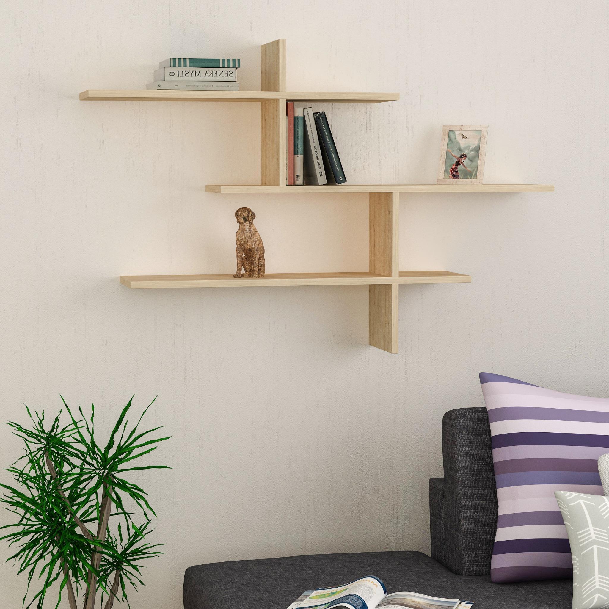 Modern Floating Shelf Tall 80.5cm
