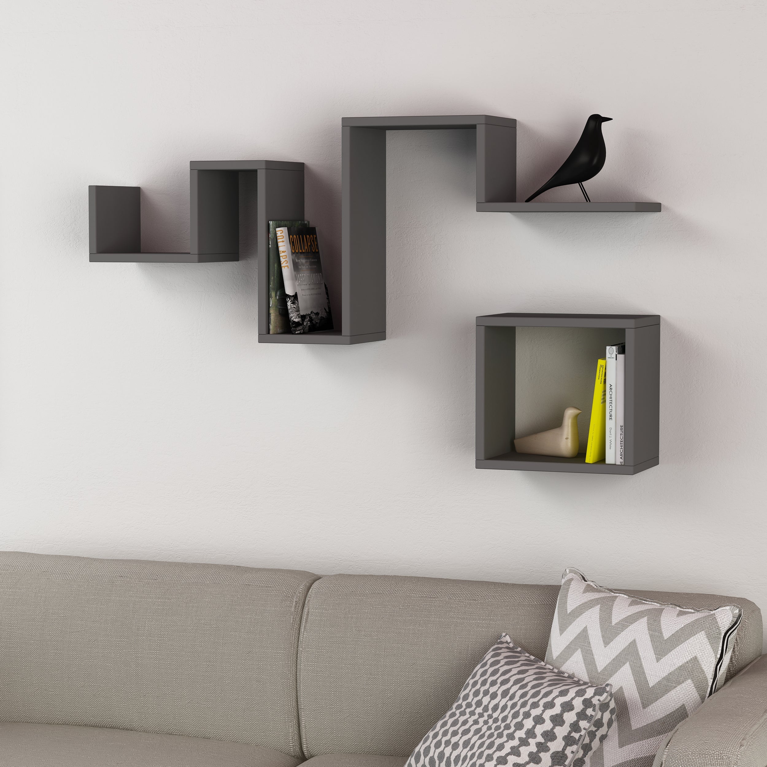 Follow Modern Floating Shelf 45cm