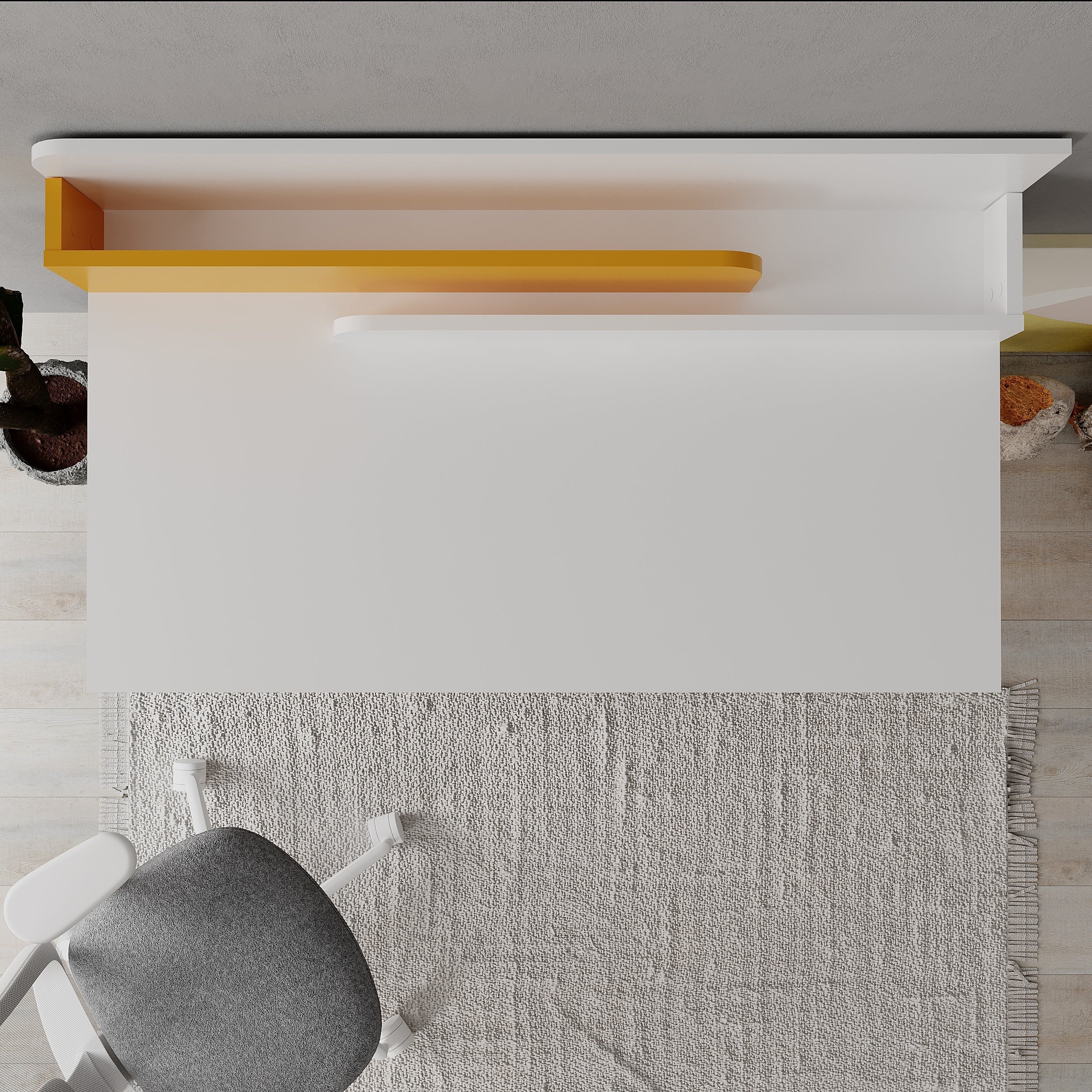 Modern Desk Multipurpose Study Modern Desk Width 110cm