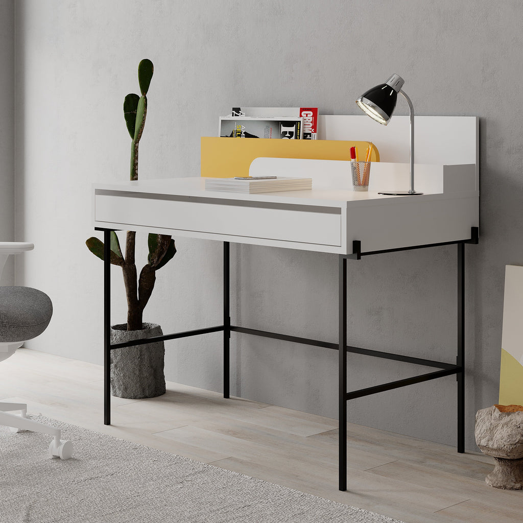 Modern Desk Multipurpose Study Modern Desk Width 110cm