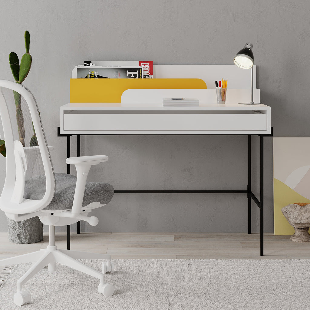 Modern Desk Multipurpose Study Modern Desk Width 110cm