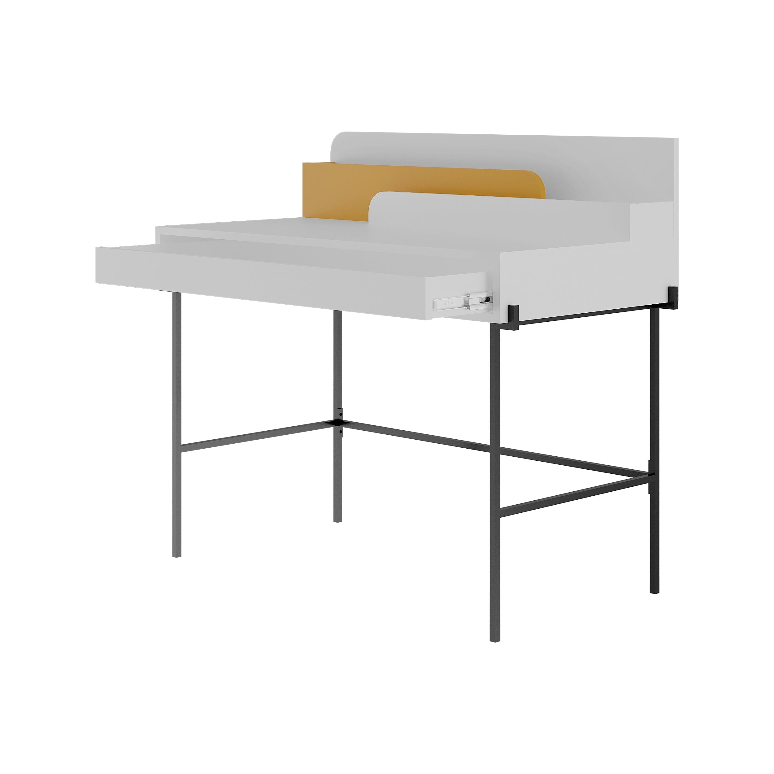 Modern Desk Multipurpose Study Modern Desk Width 110cm