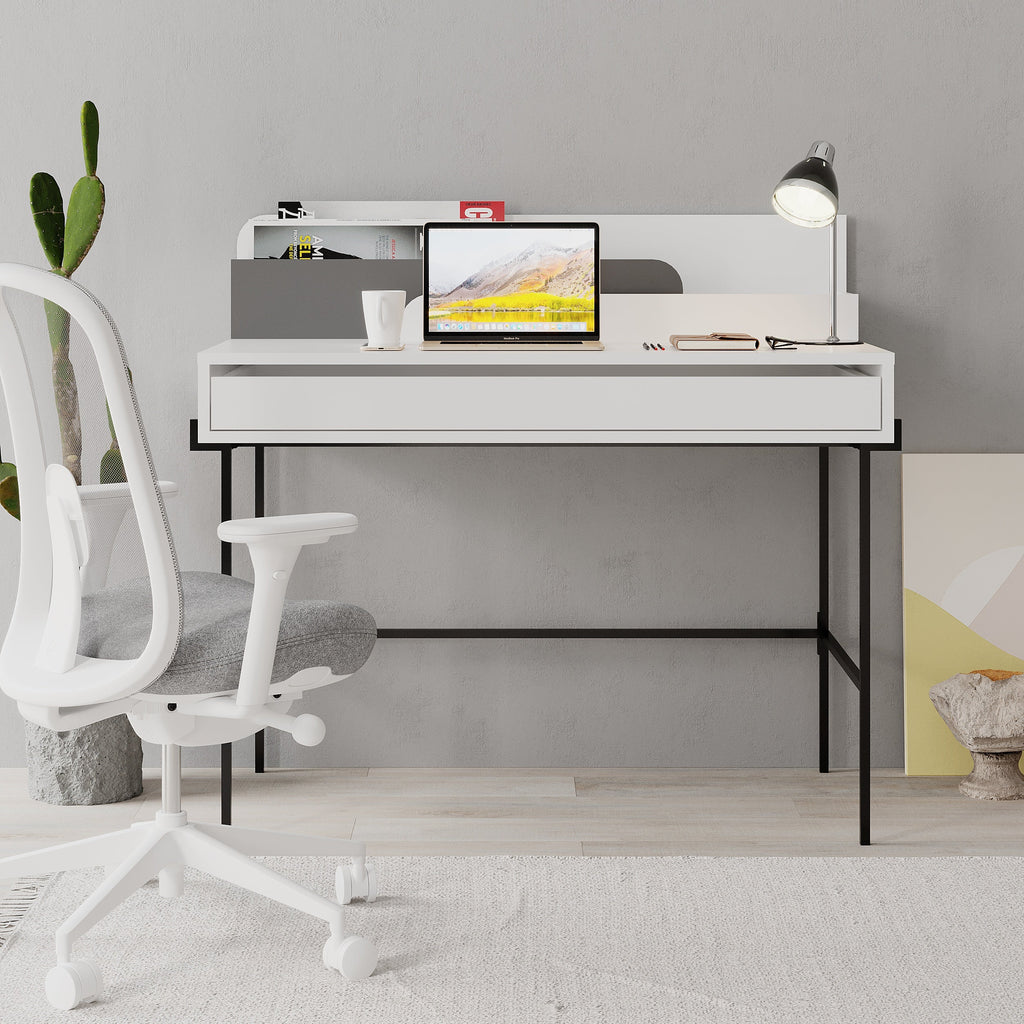 Modern Desk Multipurpose Study Modern Desk Width 110cm