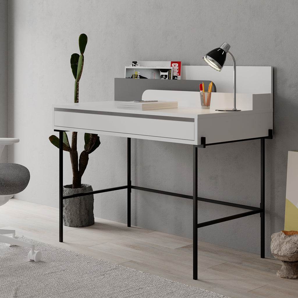 Modern Desk Multipurpose Study Modern Desk Width 110cm