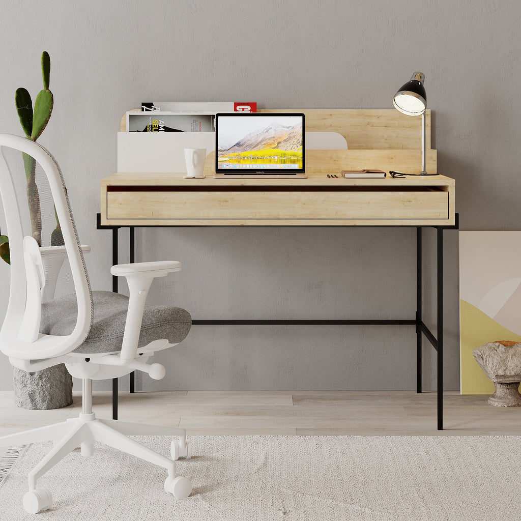 Modern Desk Multipurpose Study Modern Desk Width 110cm
