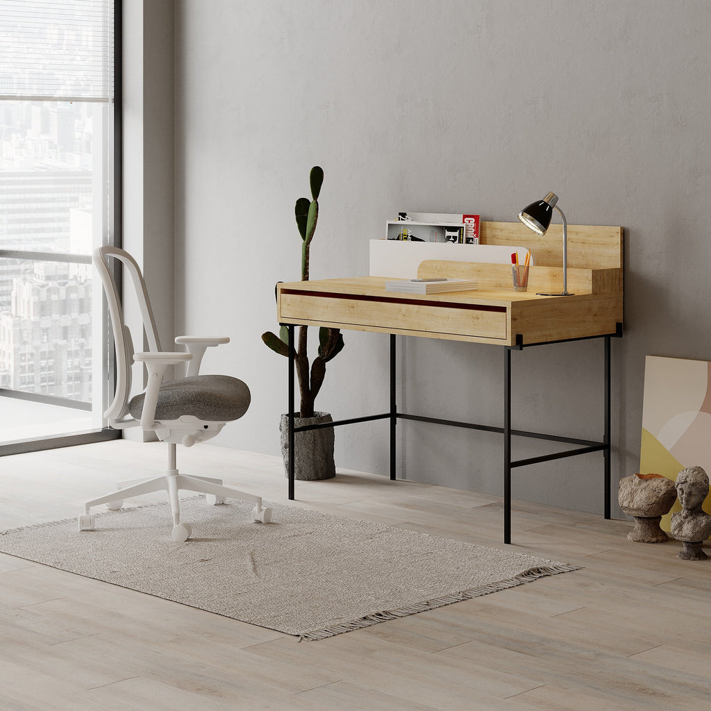 Modern Desk Multipurpose Study Modern Desk Width 110cm