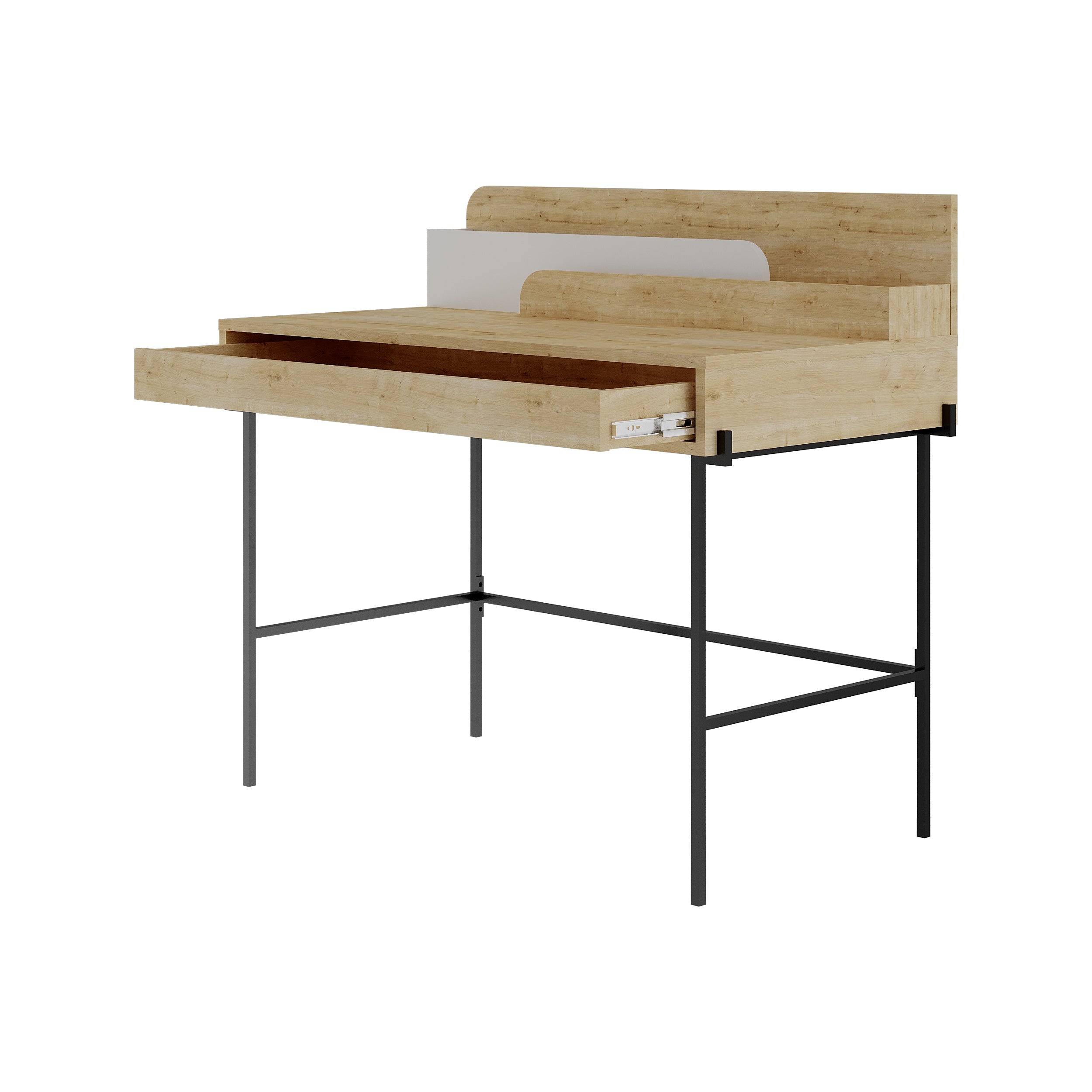 Modern Desk Multipurpose Study Modern Desk Width 110cm