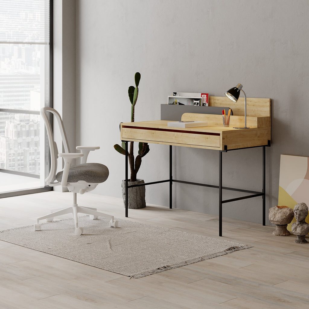 Modern Desk Multipurpose Study Modern Desk Width 110cm