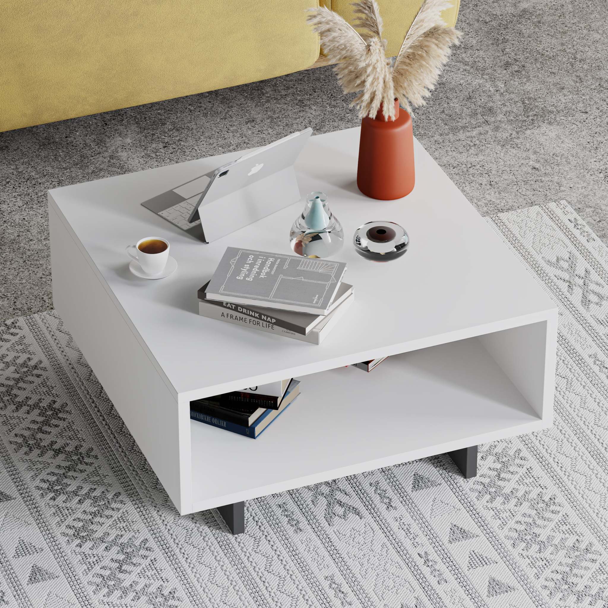 Modern Coffee Table Multipurpose H 32cm