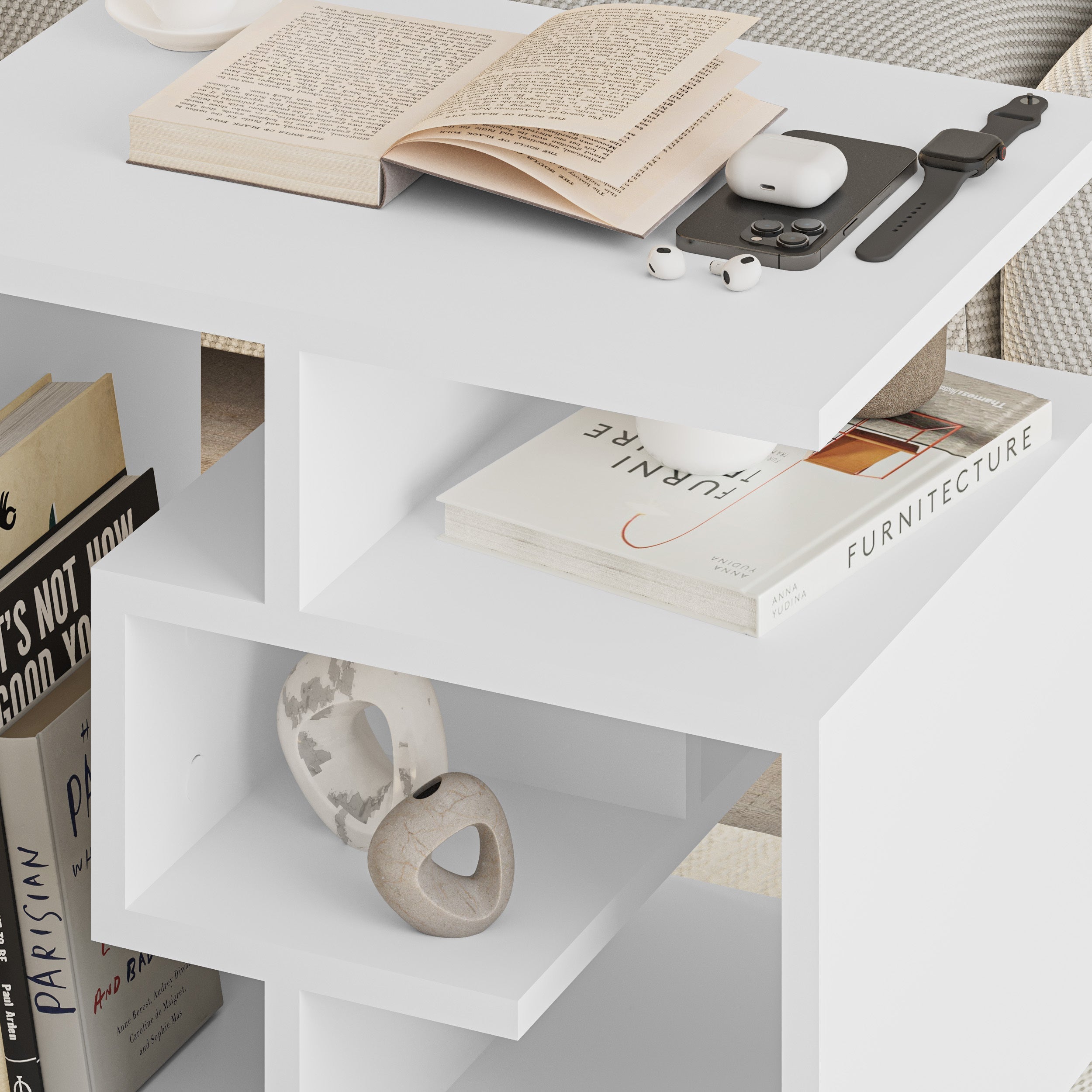 Modern Coffee Table Multipurpose H 45cm