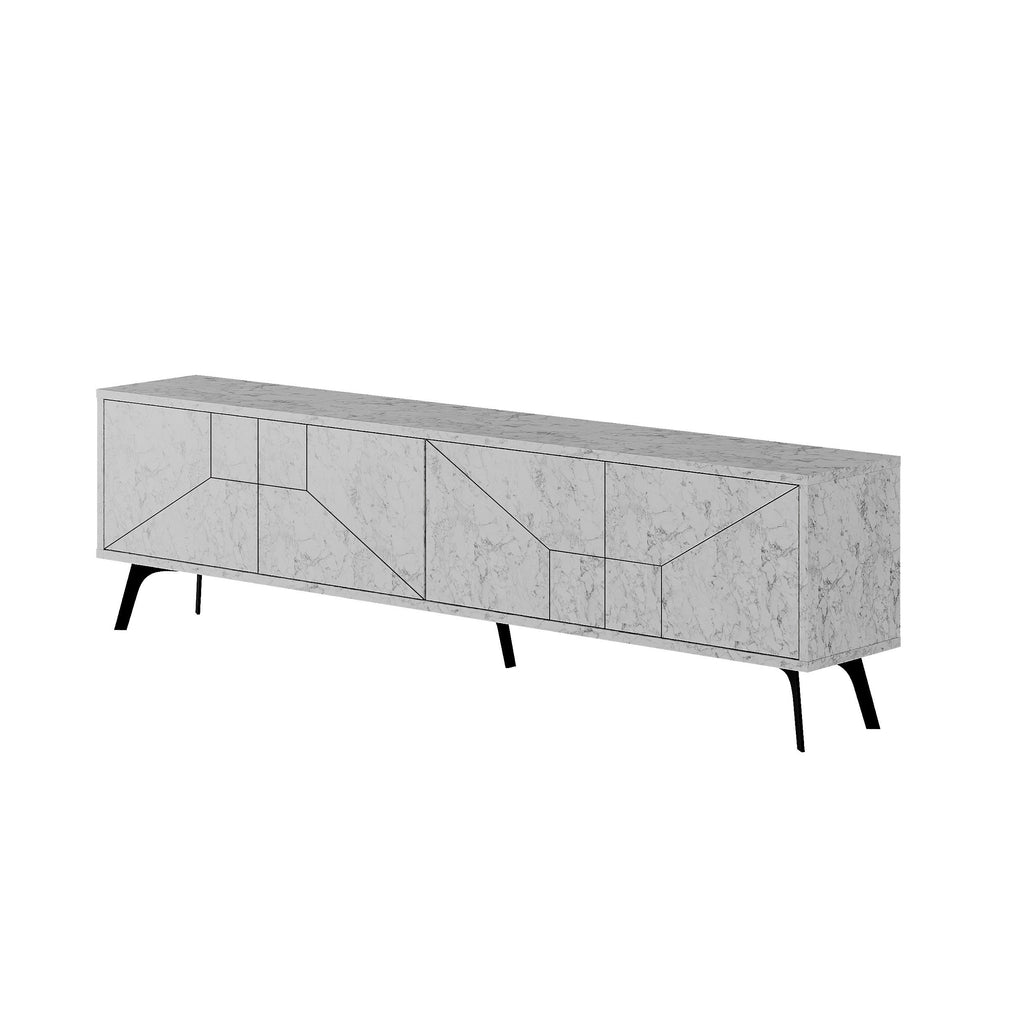 Modern TV Stand With Storage Cabinet 180cm