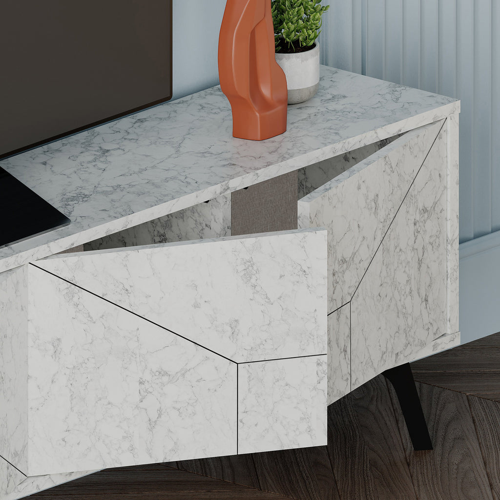 Modern TV Stand With Storage Cabinet 180cm