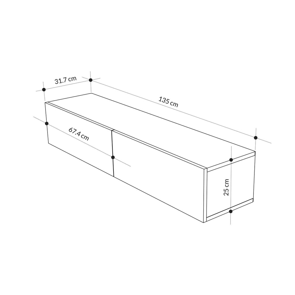 Modern Tv Unit Wall Mounted 135