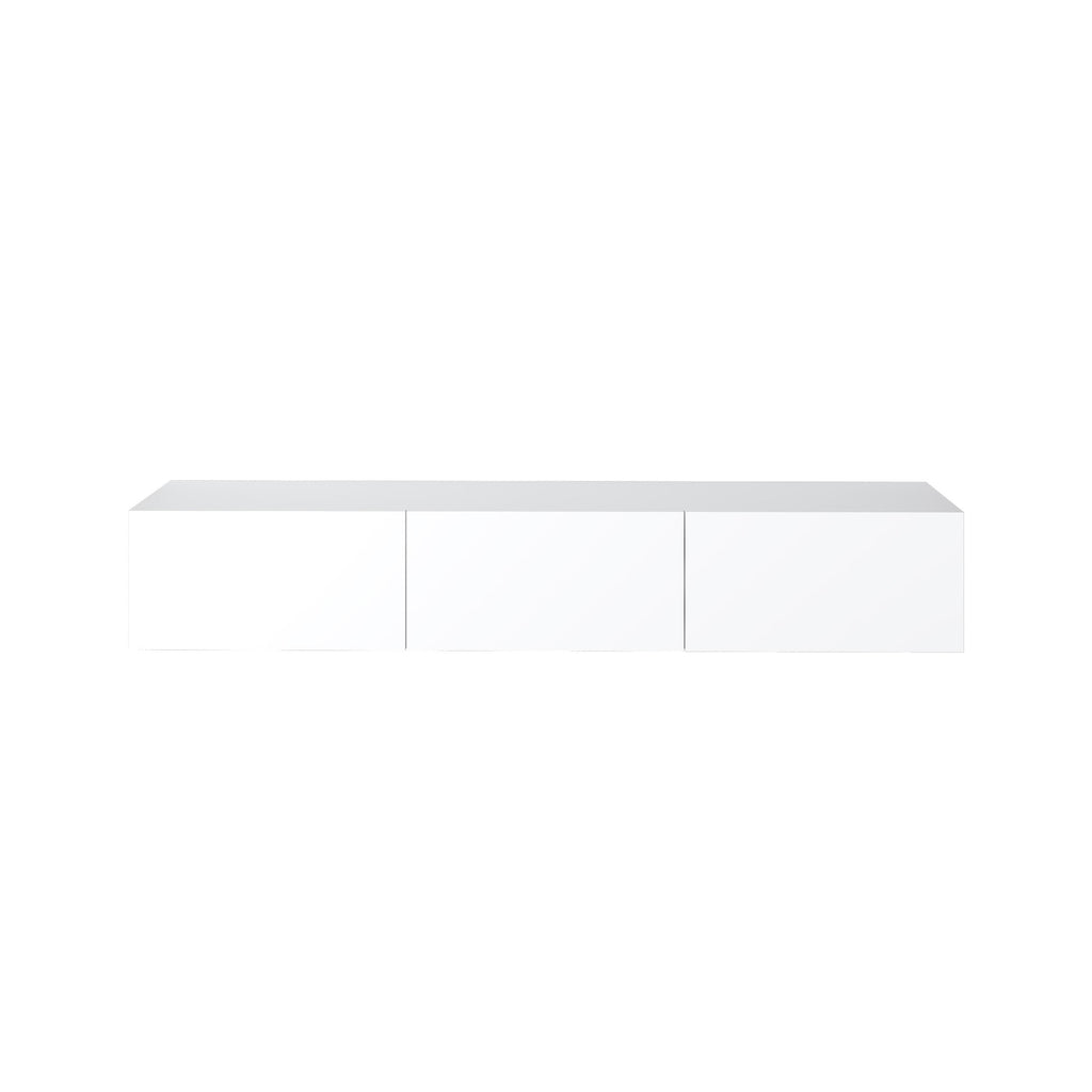 Modern Tv Unit - Wall Mounted - 3 Compartments - 180 cm