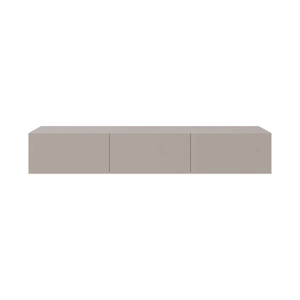 Modern Tv Unit - Wall Mounted - 3 Compartments - 180 cm