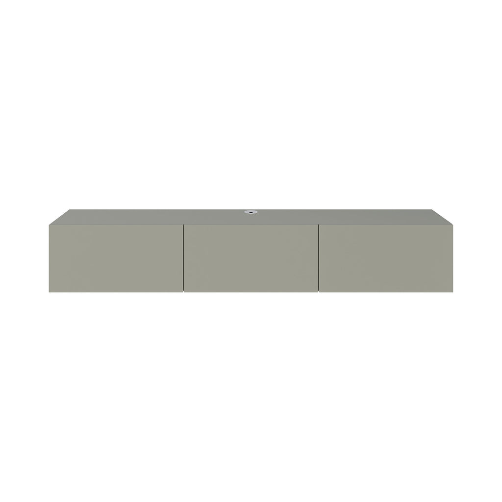Modern Tv Unit - Wall Mounted - 3 Compartments - 180 cm
