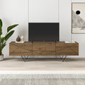 TV Cabinet 3D 160cm - Dark Oak