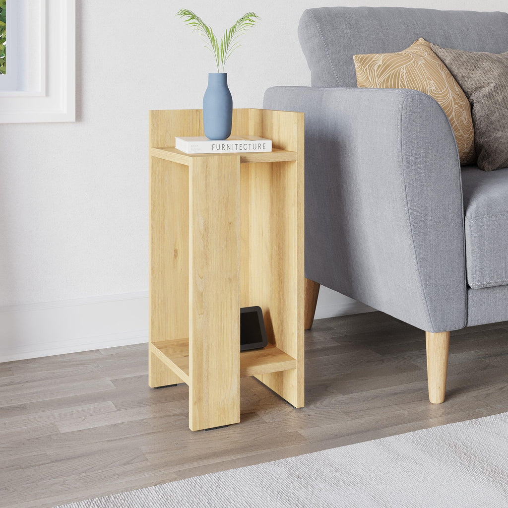 Modern Bedside Table Right Module 25cm Narrow
