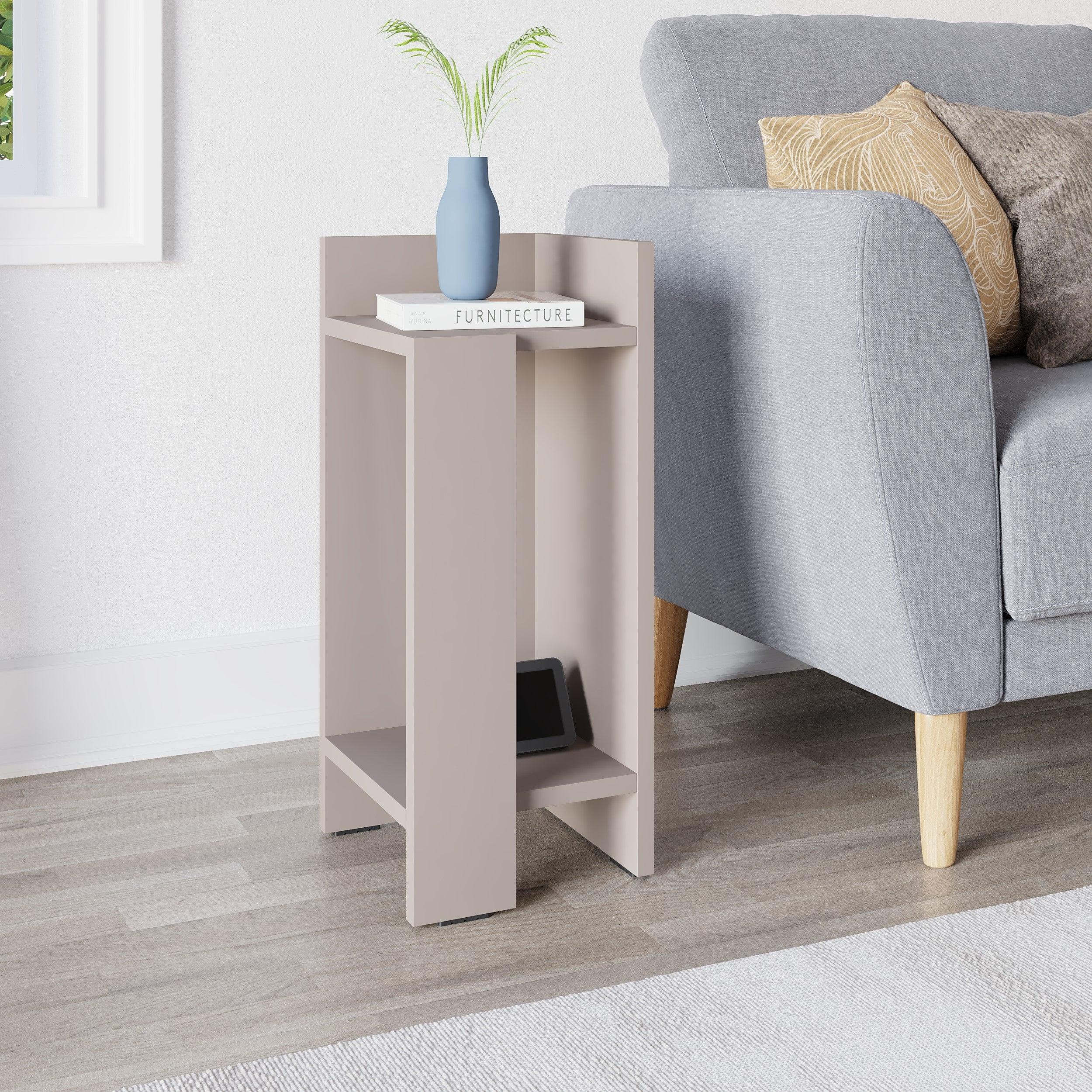 Modern Bedside Table Right Module 25cm Narrow