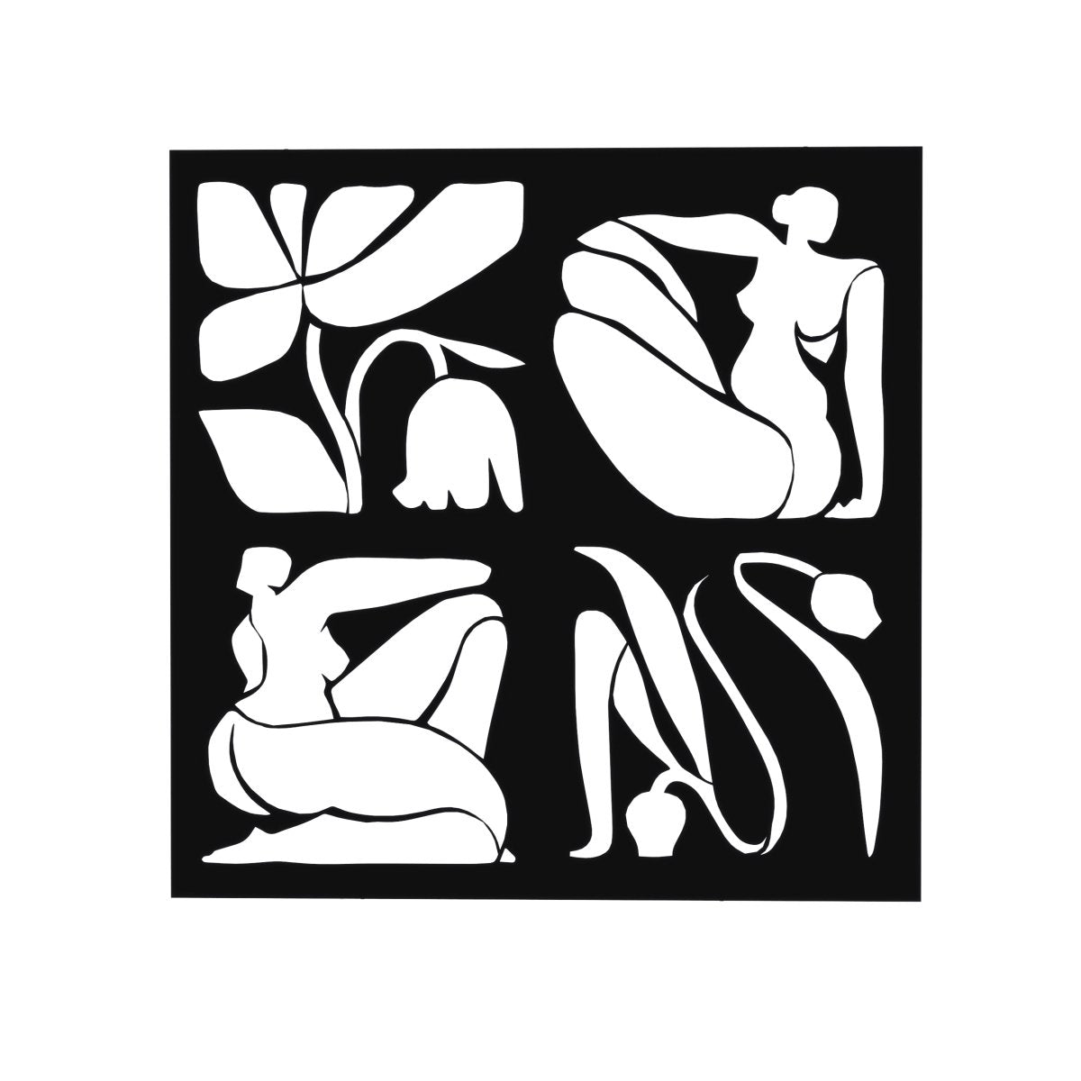 Modern Metal Wall Art Home Decorative Ornament