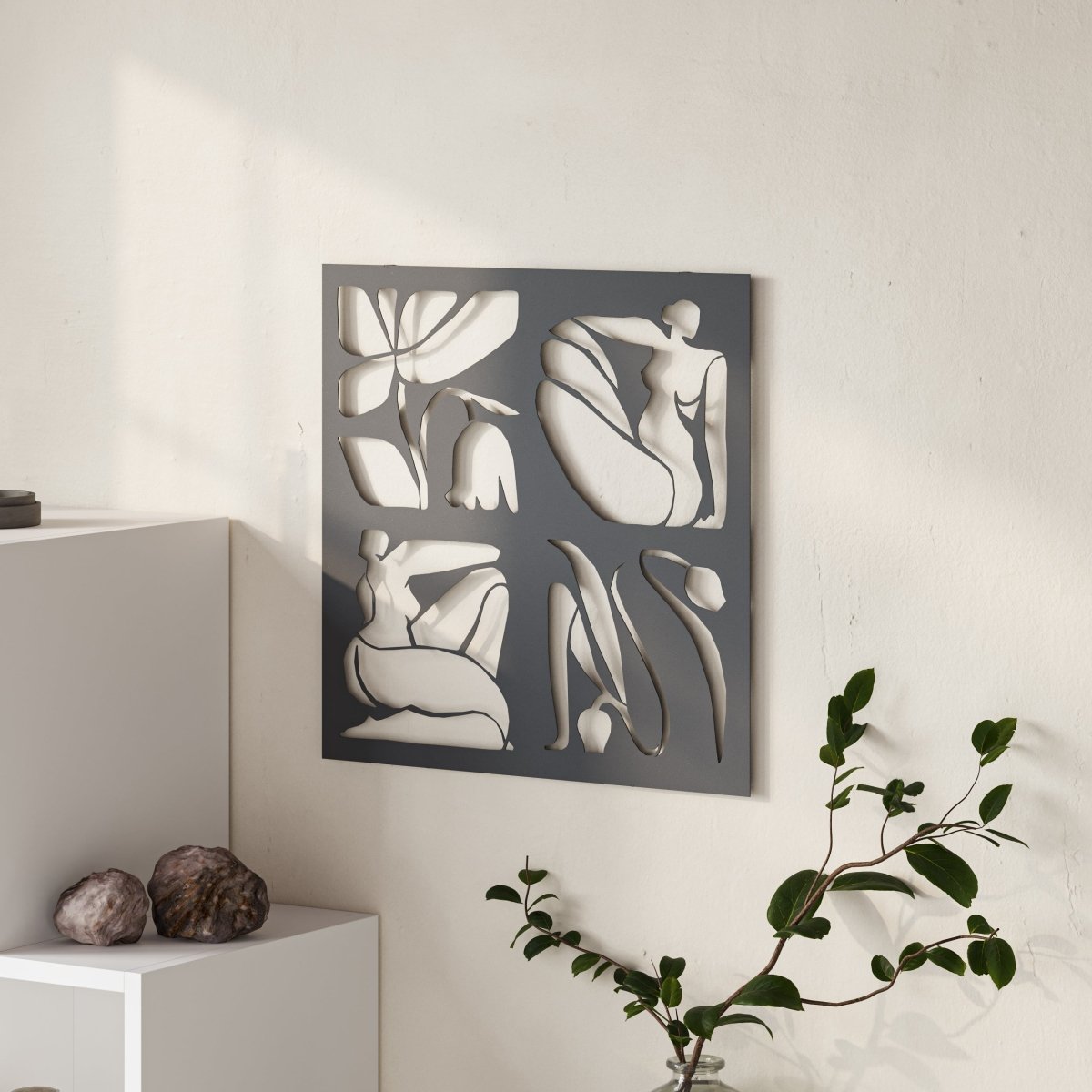 Modern Metal Wall Art Home Decorative Ornament