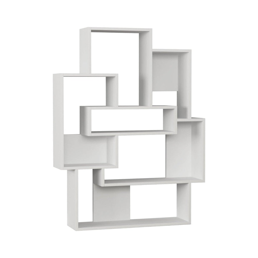 Modern Bookcase Display Unit H 132cm