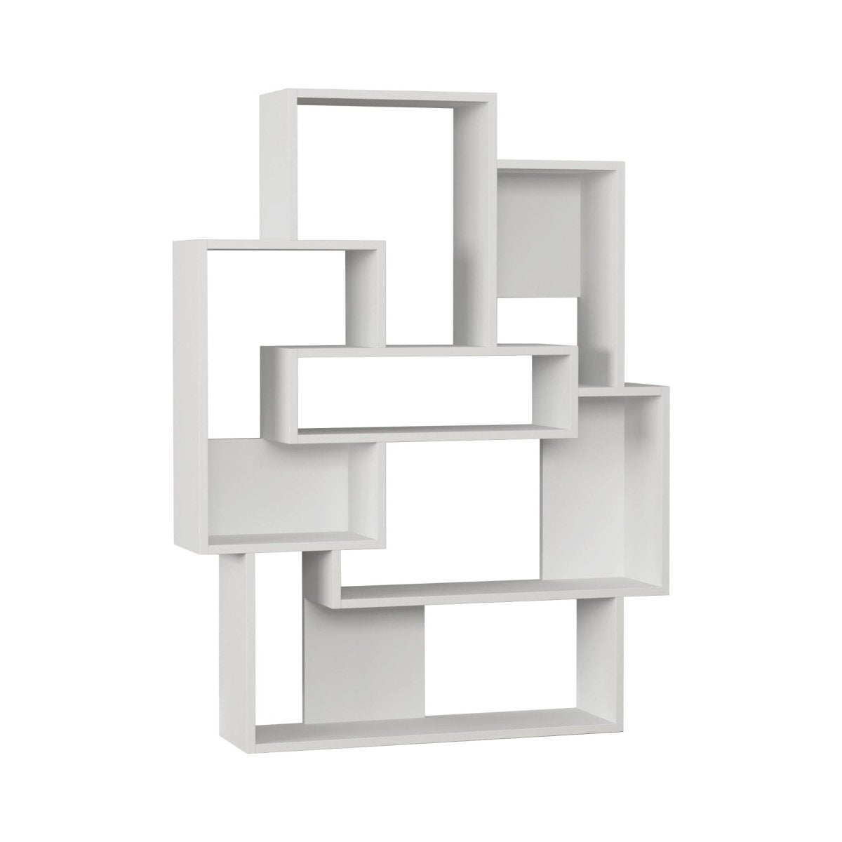 Modern Bookcase Display Unit H 132cm