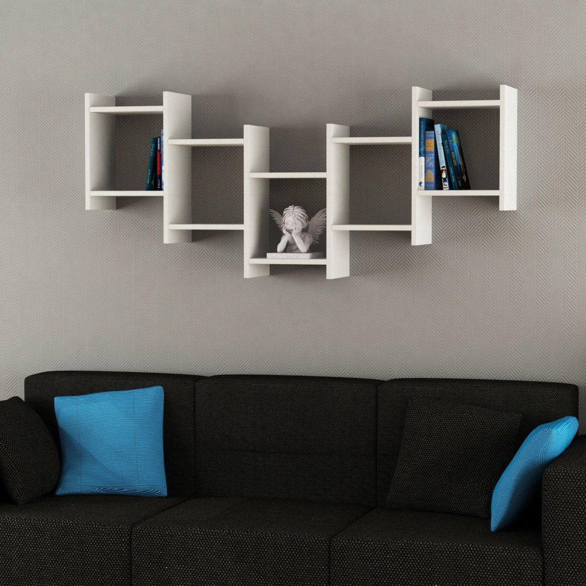 Modern Floating Shelf 64cm Tall