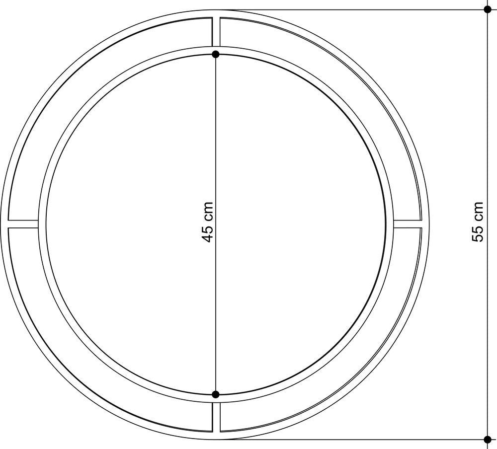 Bubble Modern Design Mirror