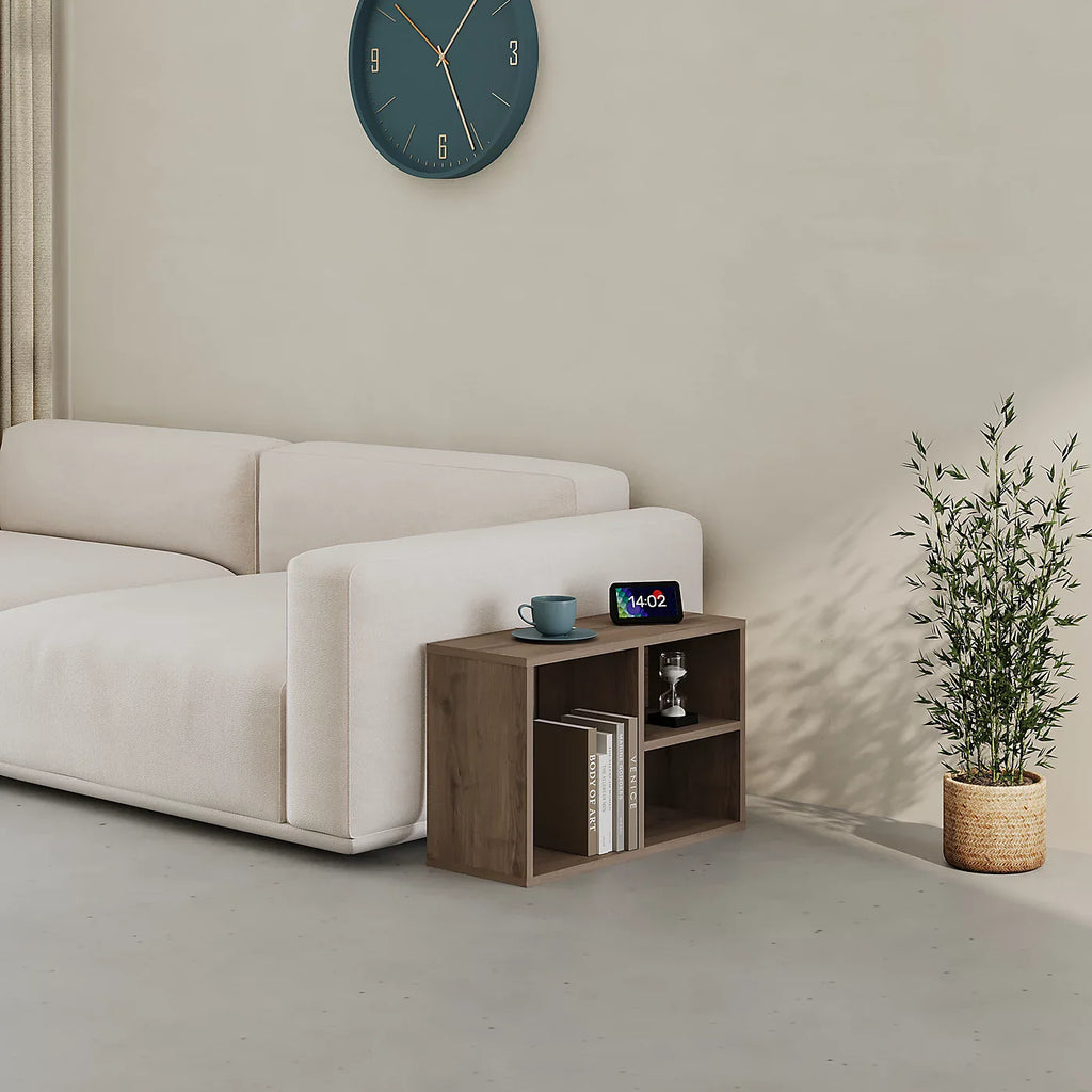 Big Low Standing Bookcase – Modular Storage Unit
