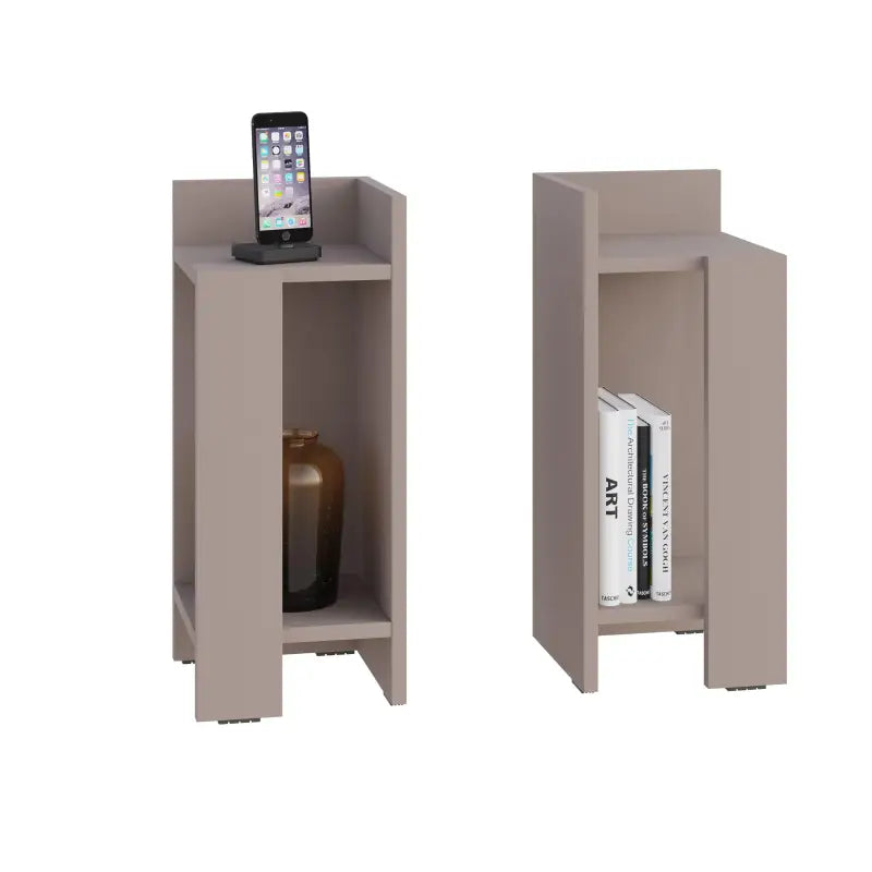 Modern Bedside Table Left And Right 25cm Narrow