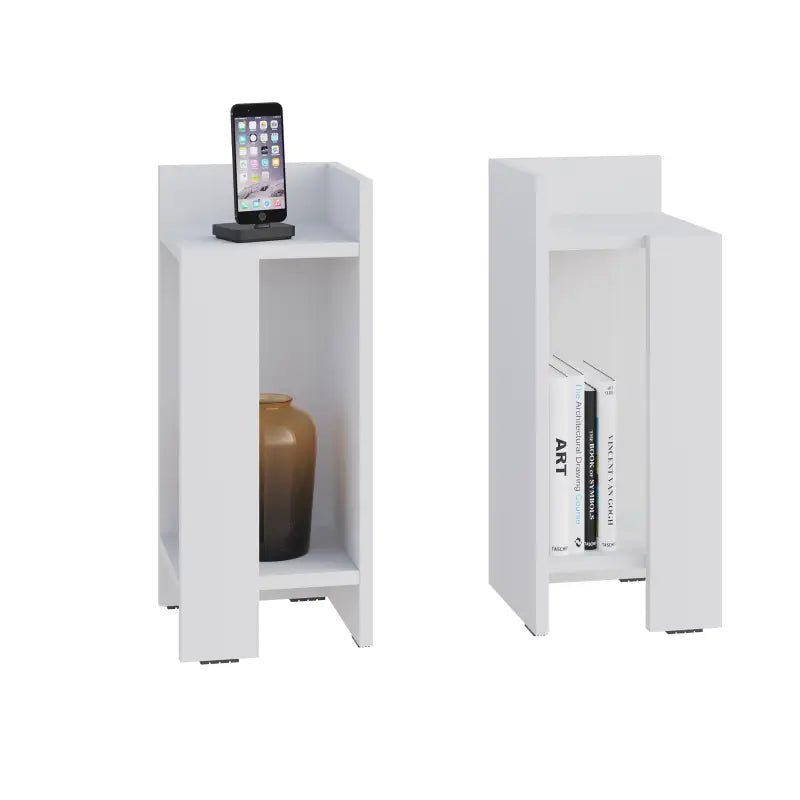 Modern Bedside Table Left And Right 25cm Narrow