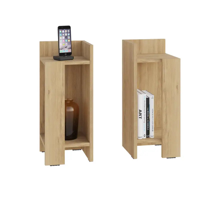 Modern Bedside Table Left And Right 25cm Narrow