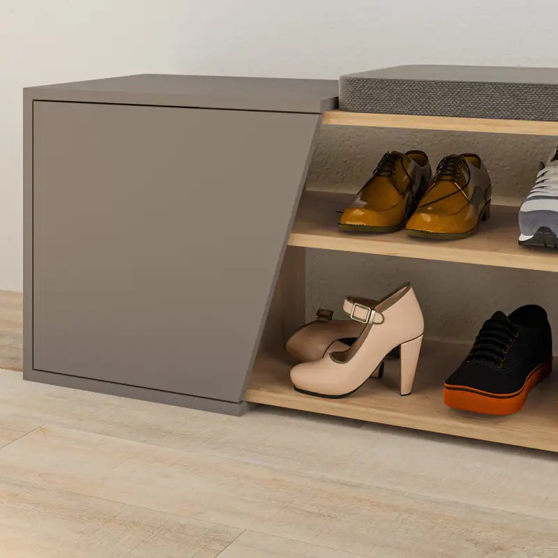 Shoe Storage With Bench Width 104 cm