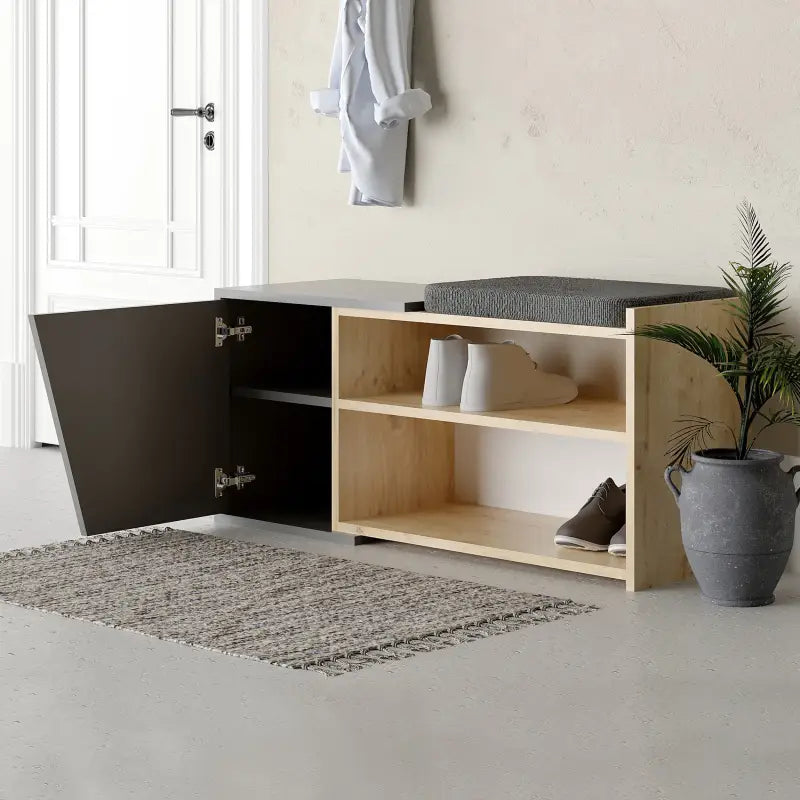 Shoe Storage With Bench Width 104 cm
