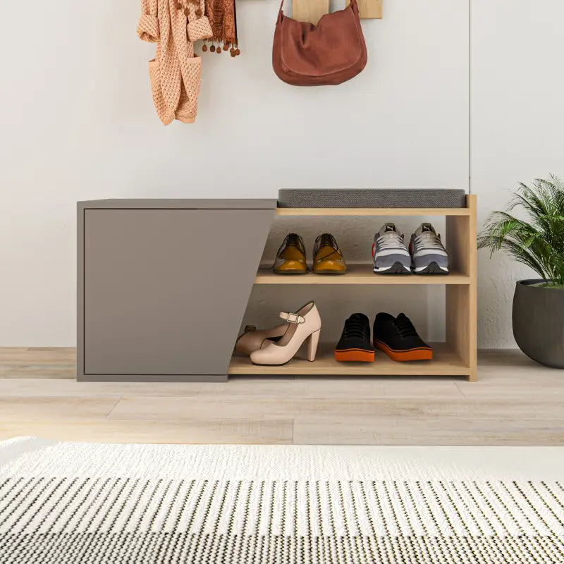 Shoe Storage With Bench Width 104 cm