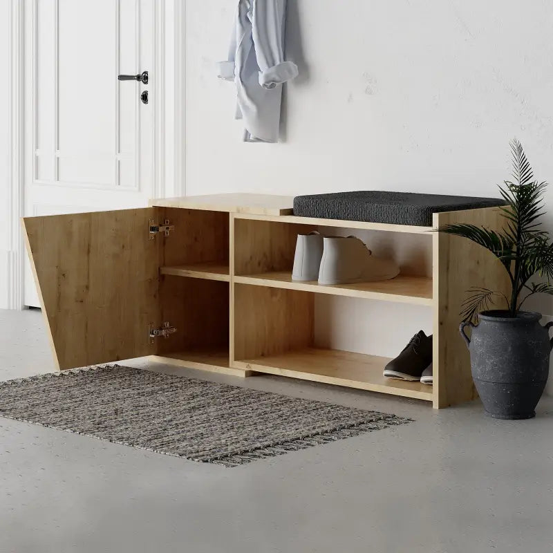 Shoe Storage With Bench Width 104 cm